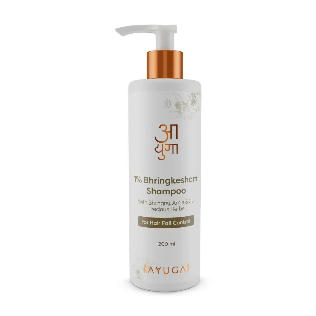 Ayuga 1% Bhringkesham Hair Fall Control Shampoo - Distacart