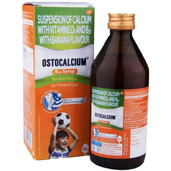 Ostocalcium B12 Banana Syrup - Distacart