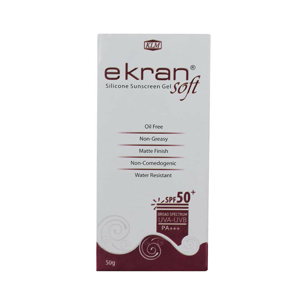 KLM Ekran Soft Silicone Sunscreen Gel SPF 50+ - Distacart