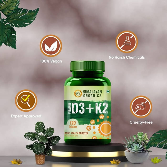 Himalayan Organics Vitamin D3 + K2 Promote