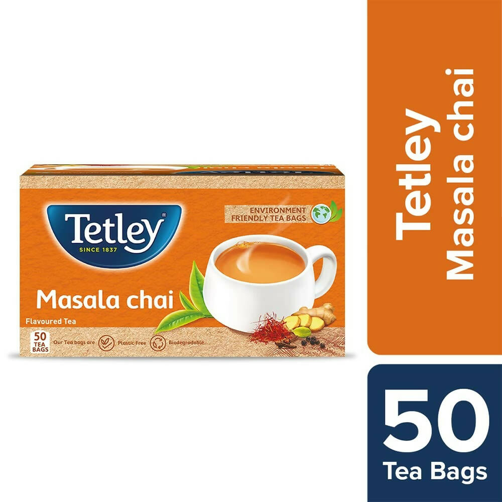 Tetley Masala Chai With Natural Flavour - Distacart