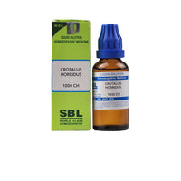 Thumbnail for SBL Homeopathy Crotalus Horridus Dilution - Distacart