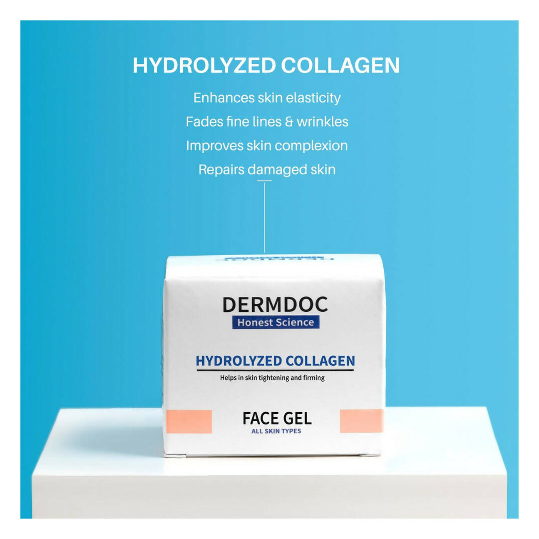 Dermdoc Hydrolyzed Collagen Face Gel - Distacart