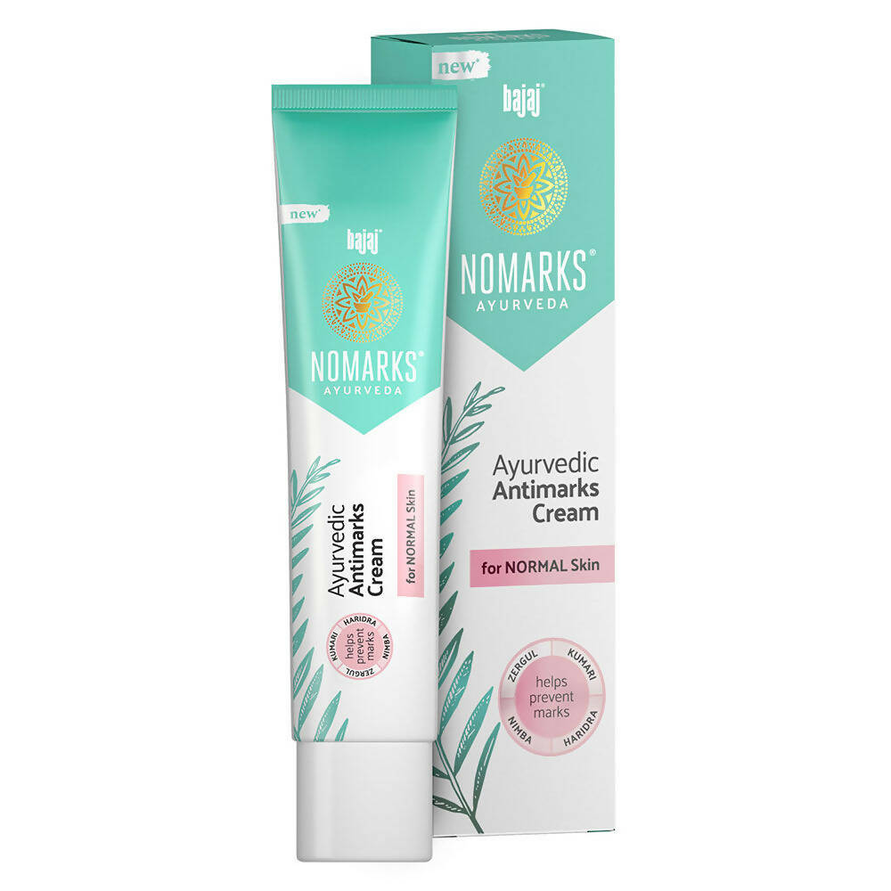 Bajaj Nomarks Ayurvedic Antimarks Cream For Normal Skin - Distacart