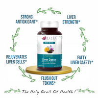 Thumbnail for Bliss Welness Liver Detox Tablets - Distacart