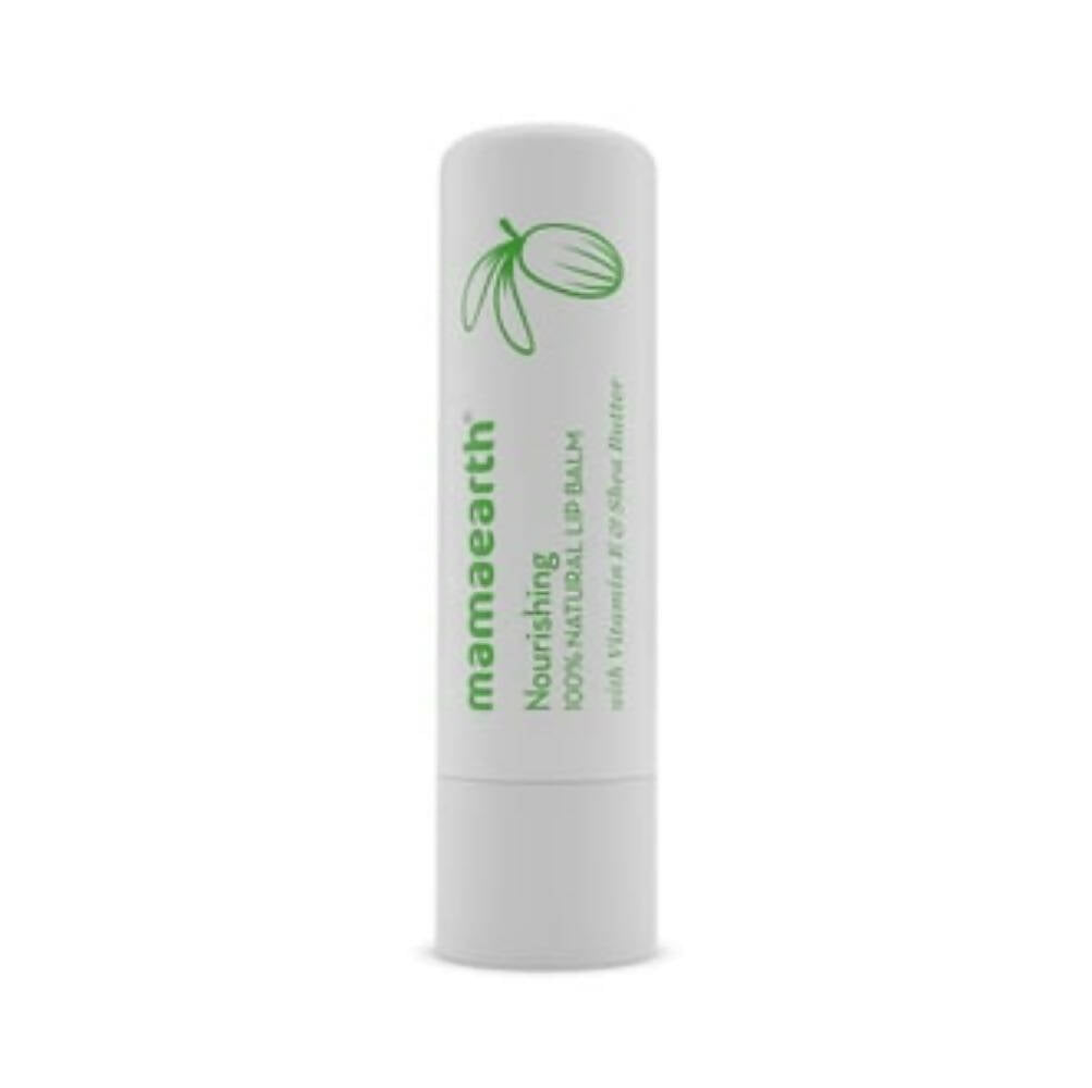 Mamaearth Nourishing 100% Natural Lip Balm With Vitamin E & Shea Butter - Distacart