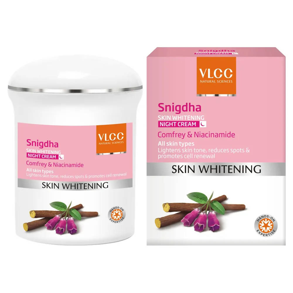 Buy VLCC Snigdha Skin Whitening Night Cream Online at Best Price