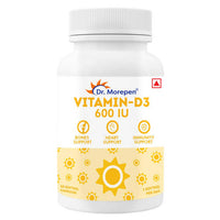 Thumbnail for Dr. Morepen Vitamin D3 600 IU Capsules - Distacart