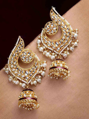 22 carat gold Fancy Latkan Earrings_031 - Prayosha