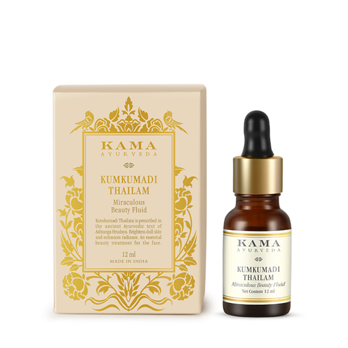 Kama Ayurveda Kumkumadi Thailam Miraculous Beauty Fluid Ayurvedic Night Serum - Distacart