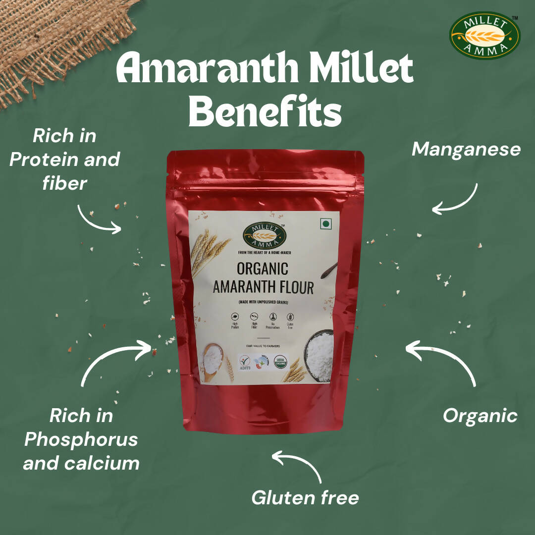 Millet Amma Organic Amaranth Flour - Distacart