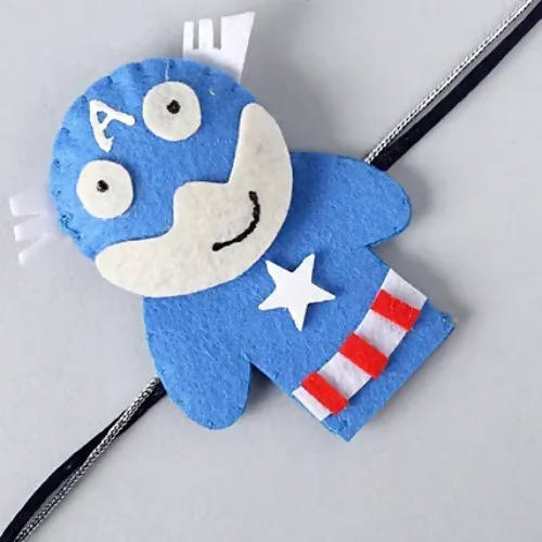 Captain America Cute Rakhi