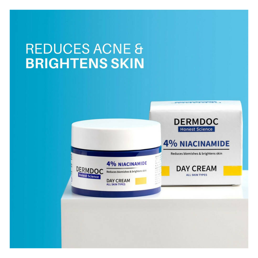 Dermdoc 4% Niacinamide Day Cream - Distacart