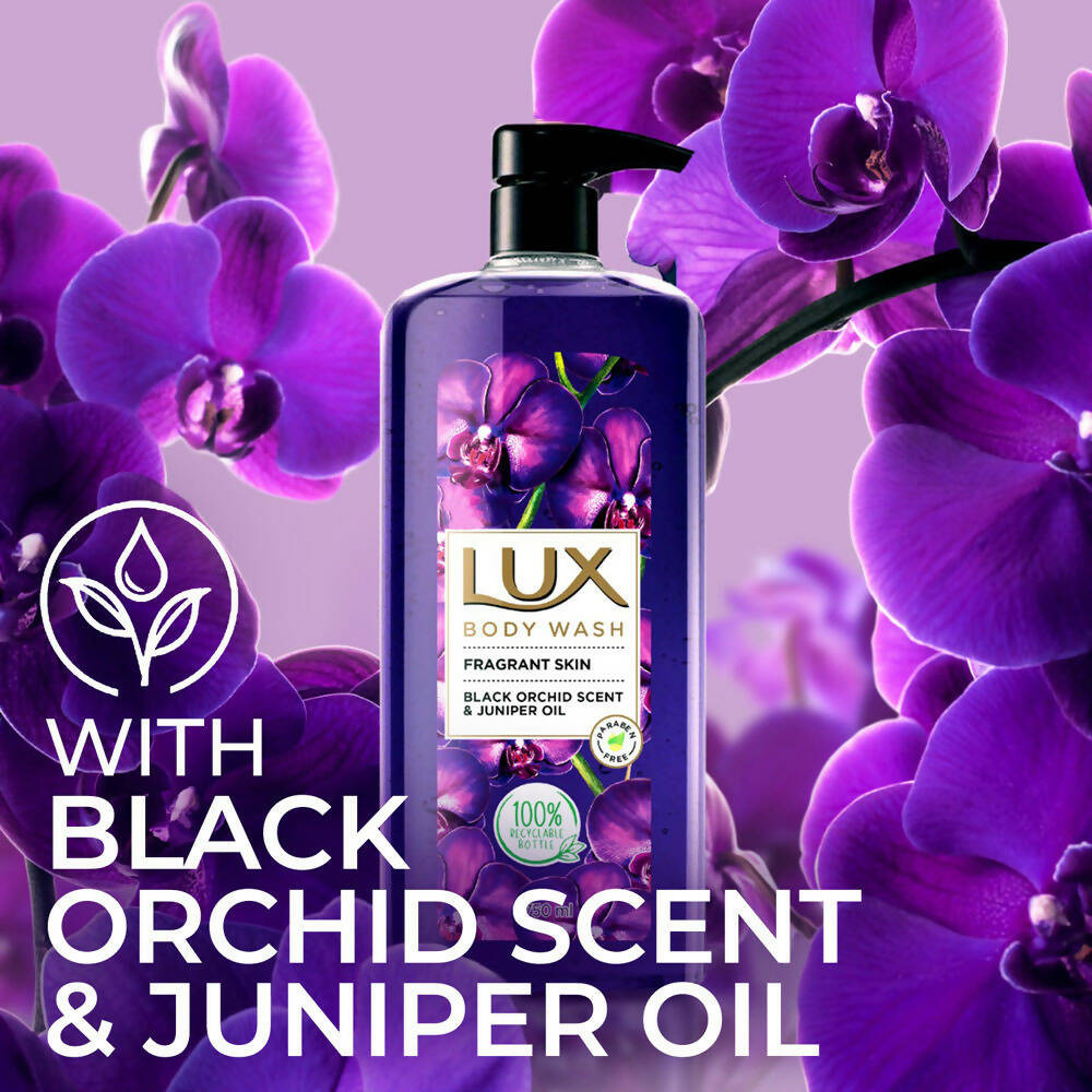 Buy Lux Body Wash with Black Orchid Fragrance Juniper Oil Online