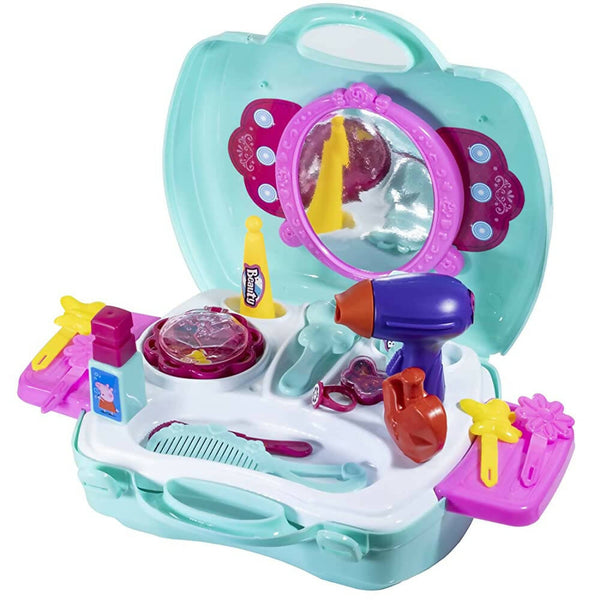 Buy Skoodle Multicolor 22 Pieces Peppa Pig Beauty Set Toy with Beauty  Suitcase for Kids Girls Age 3+ Online at Best Price