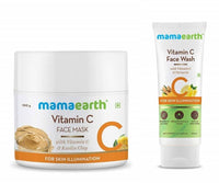 Thumbnail for Mamaearth Vitamin C Face Wash & Sleeping Mask For Skin Illumination Combo