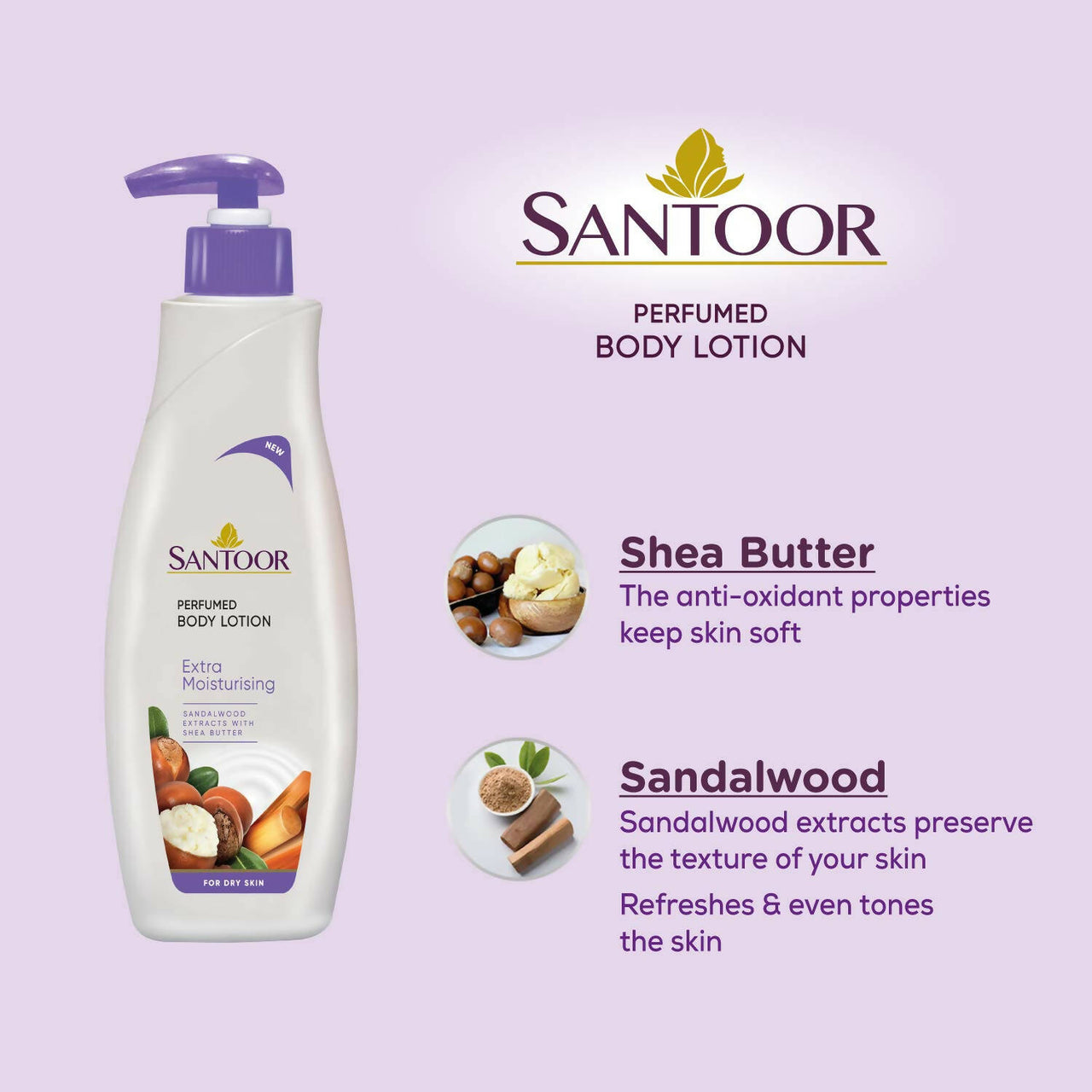 Santoor Perfumed Body Lotion - Distacart