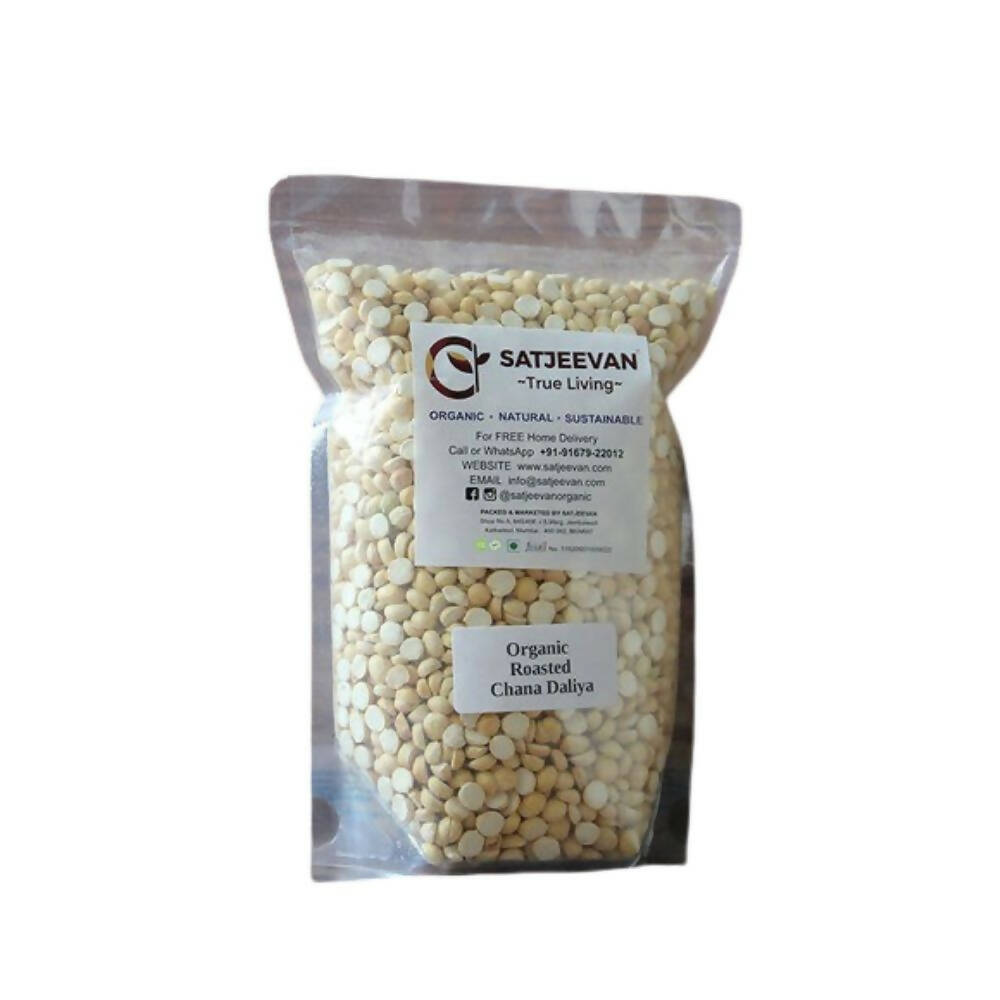 Satjeevan Organic Roasted Chana Daliya - Distacart