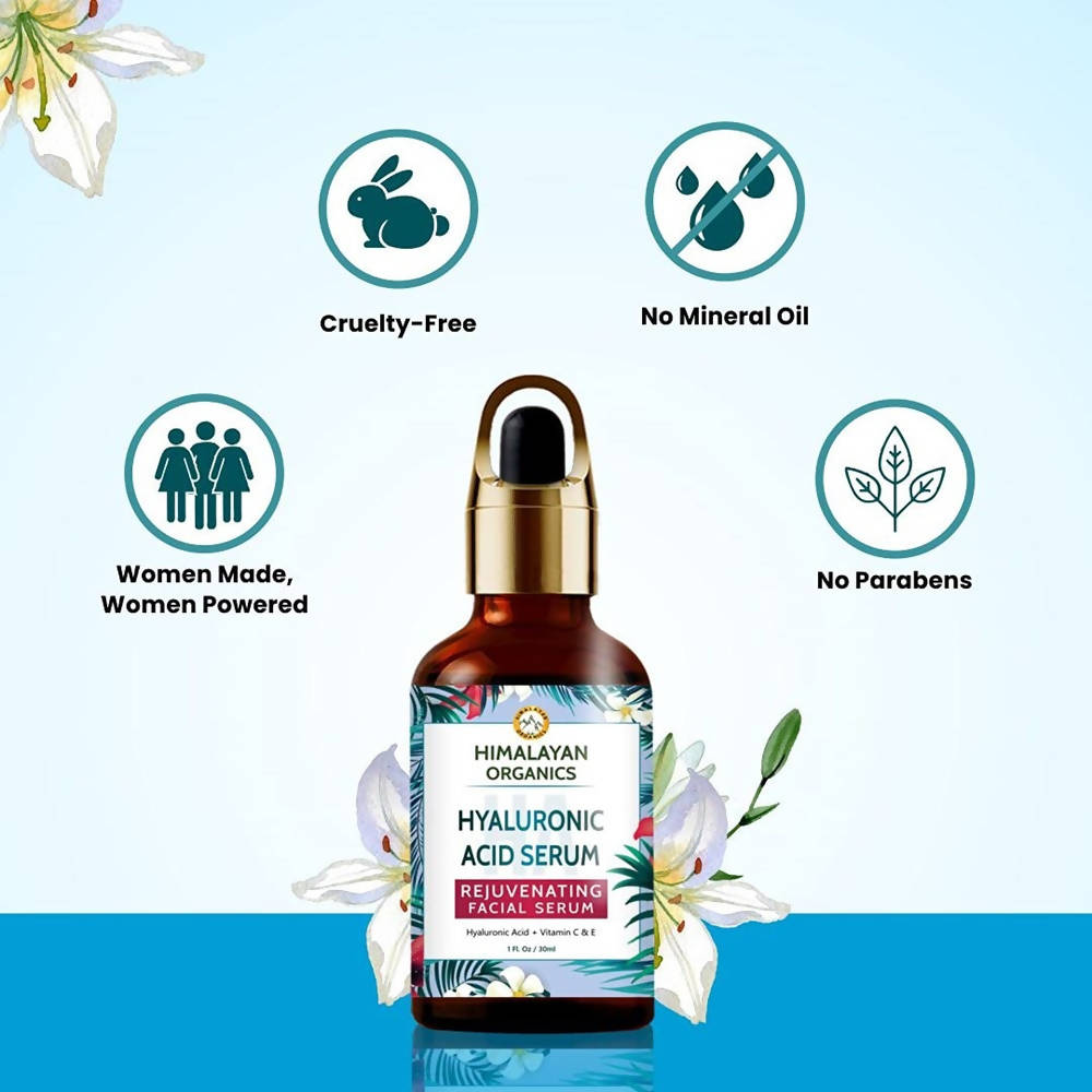 Organics Hyaluronic Acid Serum Professional Facial Serum