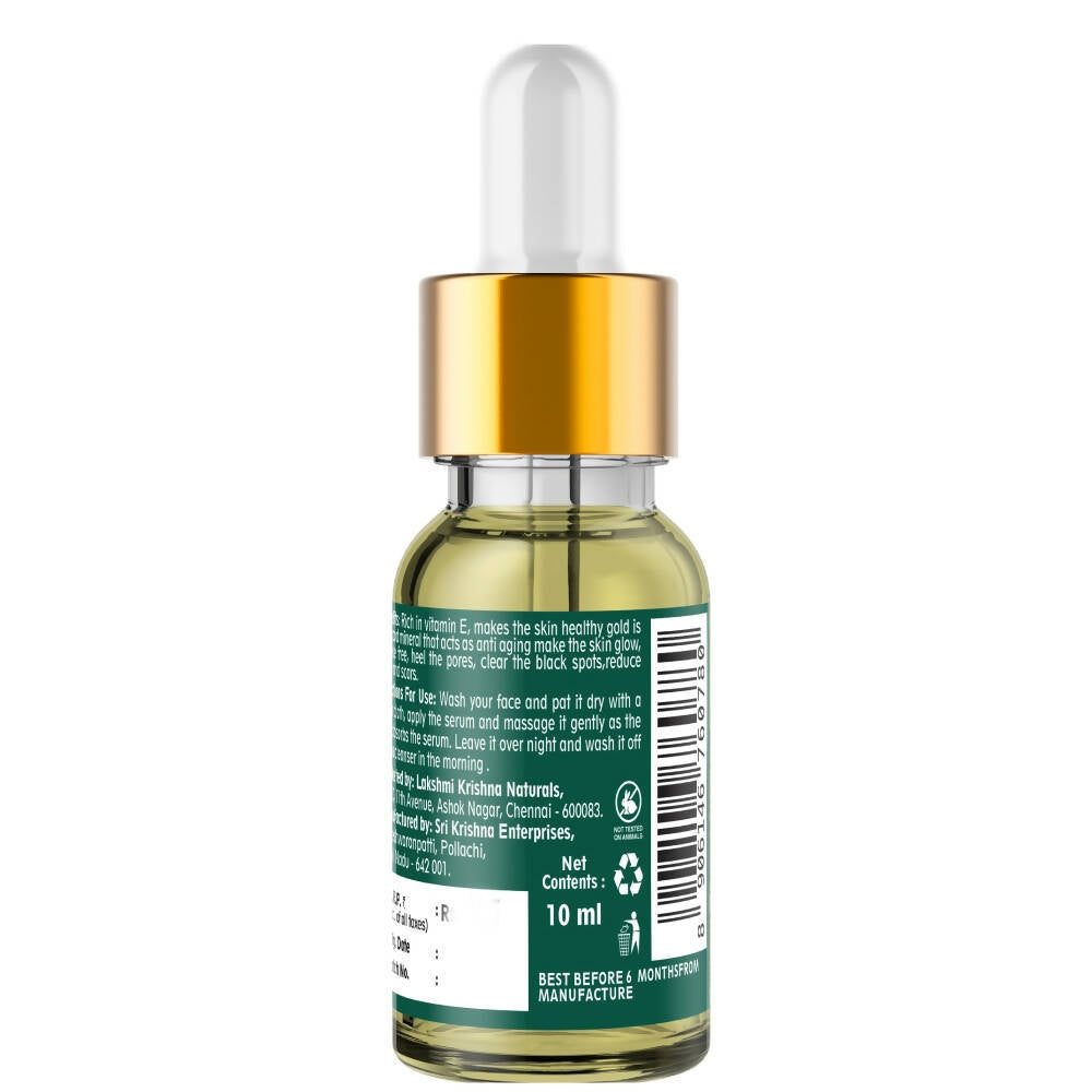 Lakshmi Krishna Naturals Gold Leaf Serum - Distacart