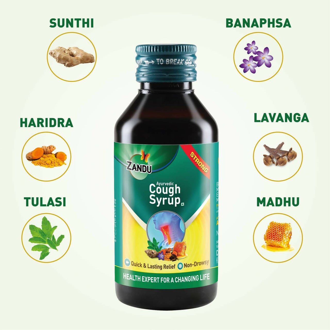 Zandu Ayurvedic Cough Syrup - Distacart