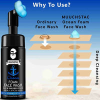 Thumbnail for Muuchstac Ocean Foam Face Wash - Distacart