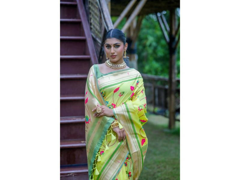 Kanchipuram Pure Handloom Bridal Silk Saree 031 – Kanchipuram Lakshaya  Silks - Manufacturer