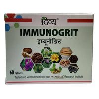 Thumbnail for Patanjali Divya Immunogrit Tablets - 60 tablets