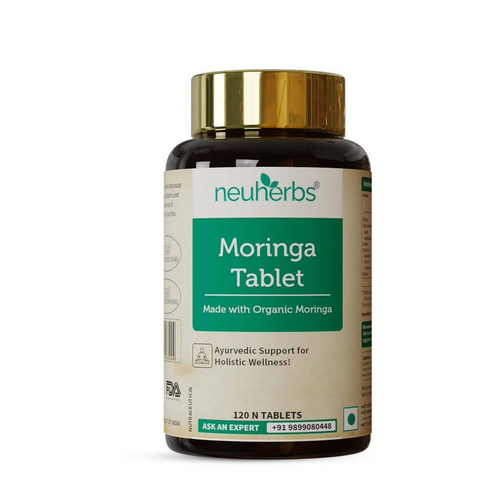 Neuherbs Organic Moringa Tablets - Distacart