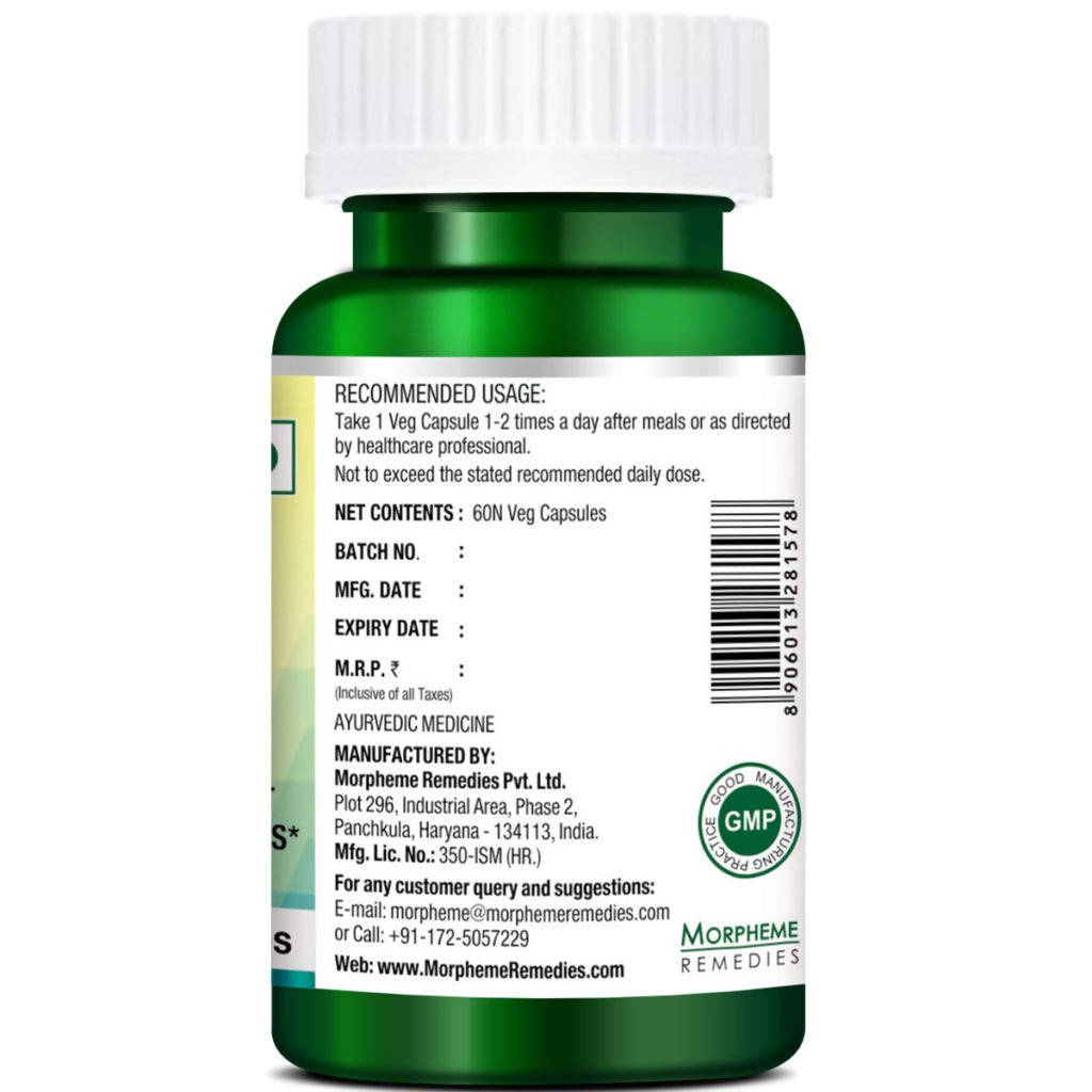 Morpheme Remedies Triphala Guggul Capsules