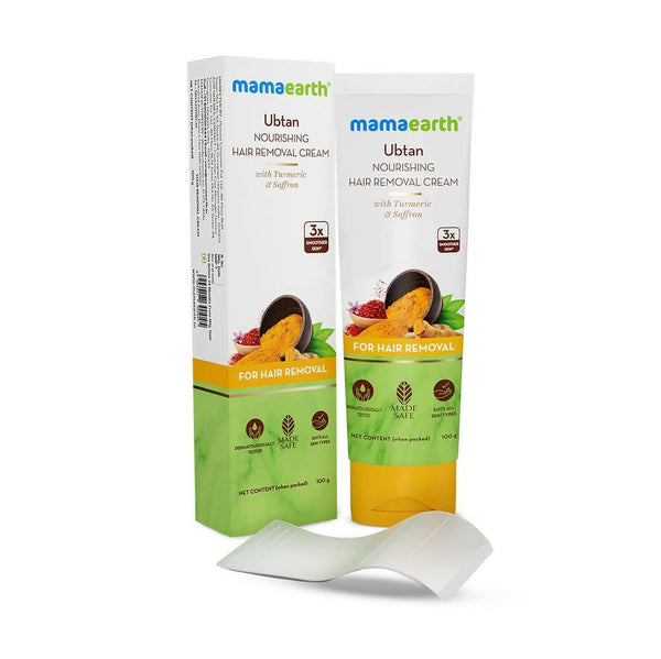 Buy Mamaearth Ubtan Nourishing Hair Removal Cream With Turmeric