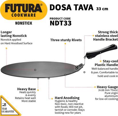 FUTURA Tawa 33 cm diameter Price in India - Buy FUTURA Tawa 33 cm diameter  online at