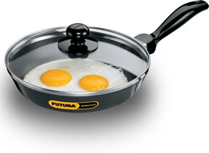 Hawkins Futura Non-Stick Tawa, Frypan, Frying Pan, 22cm, NT22