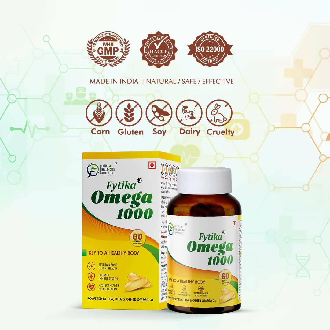 Fytika Omega 1000 Capsules - Distacart