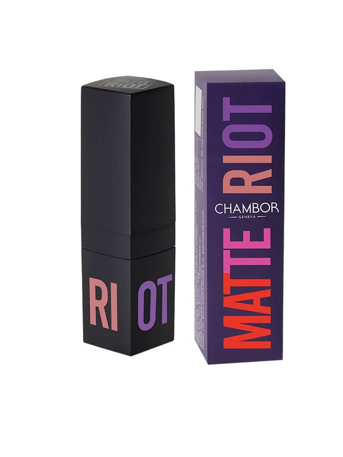 Chambor Brown Matte Riot Lipstick 283 Online