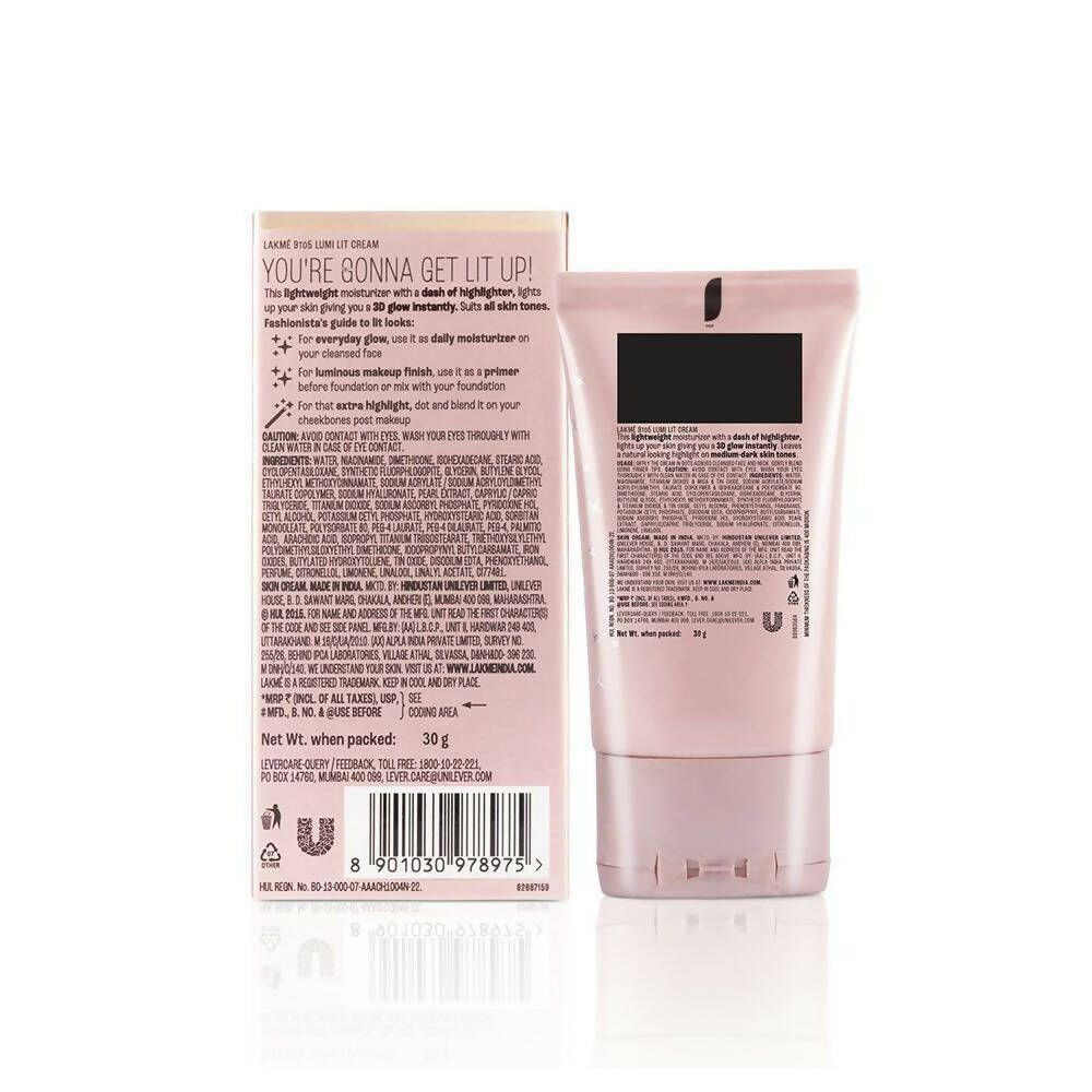 Lakme 9 To 5 Lumi Skin Cream - Distacart