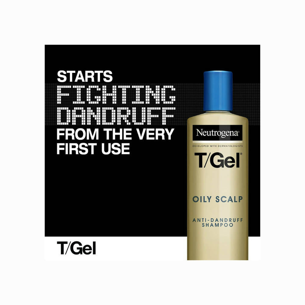 Neutrogena T/Gel Oily Scalp Anti-Dandruff Shampoo - Distacart