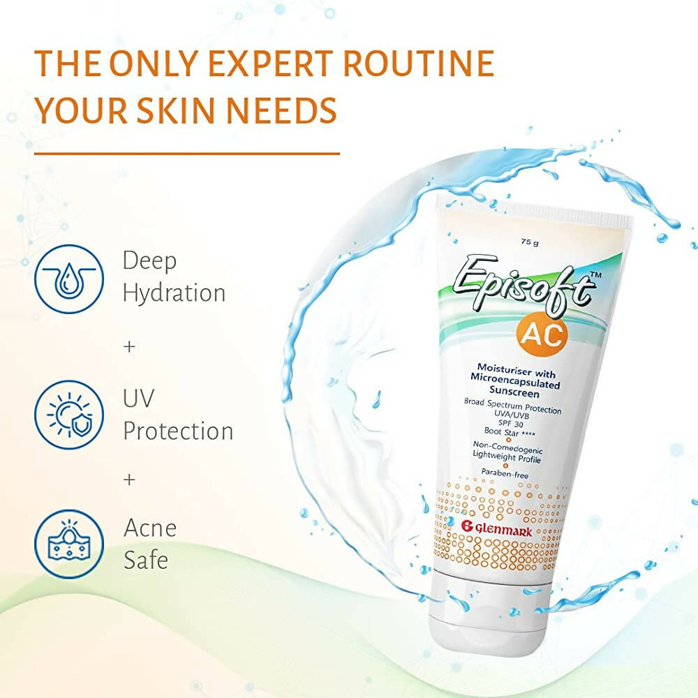 Episoft AC Moisturizer with Sunscreen, SPF 30 - Distacart