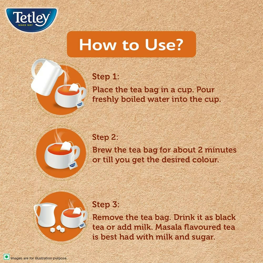 Tetley Original Black Tea Bags Box Price in India - Buy Tetley Original  Black Tea Bags Box online at