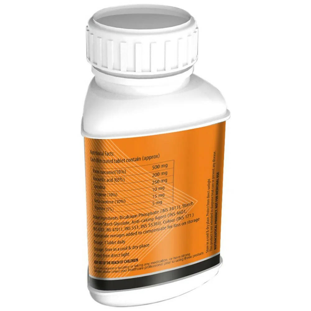 Vogue Wellness Nano Curcumin Tablets - Distacart