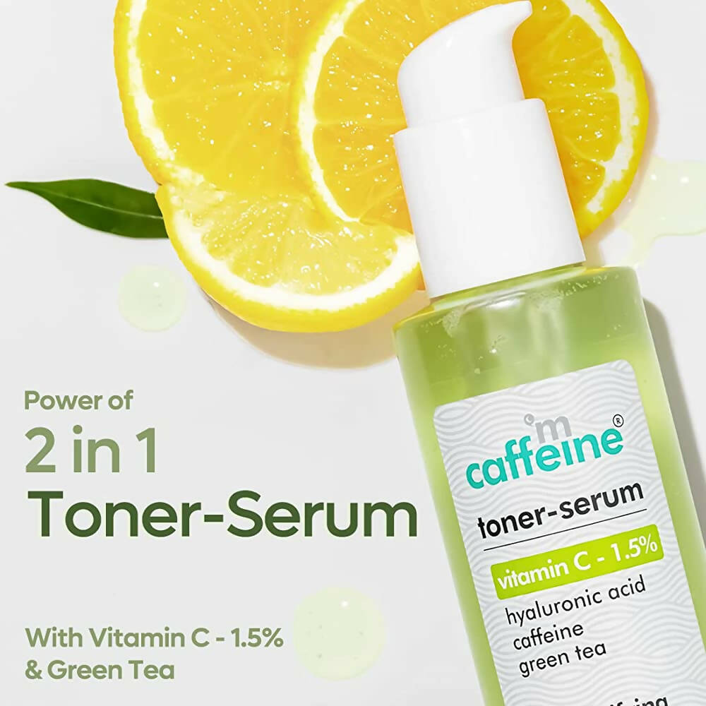mCaffeine 1.5% Vitamin C 2in1 Toner-Serum - Distacart