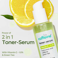 Thumbnail for mCaffeine 1.5% Vitamin C 2in1 Toner-Serum - Distacart