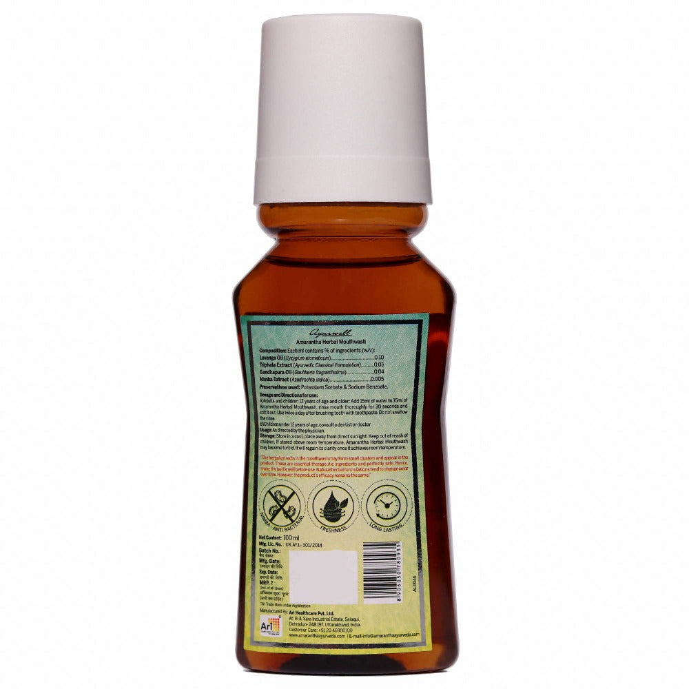 Amarantha Ayurvedic Herbal Mouthwash