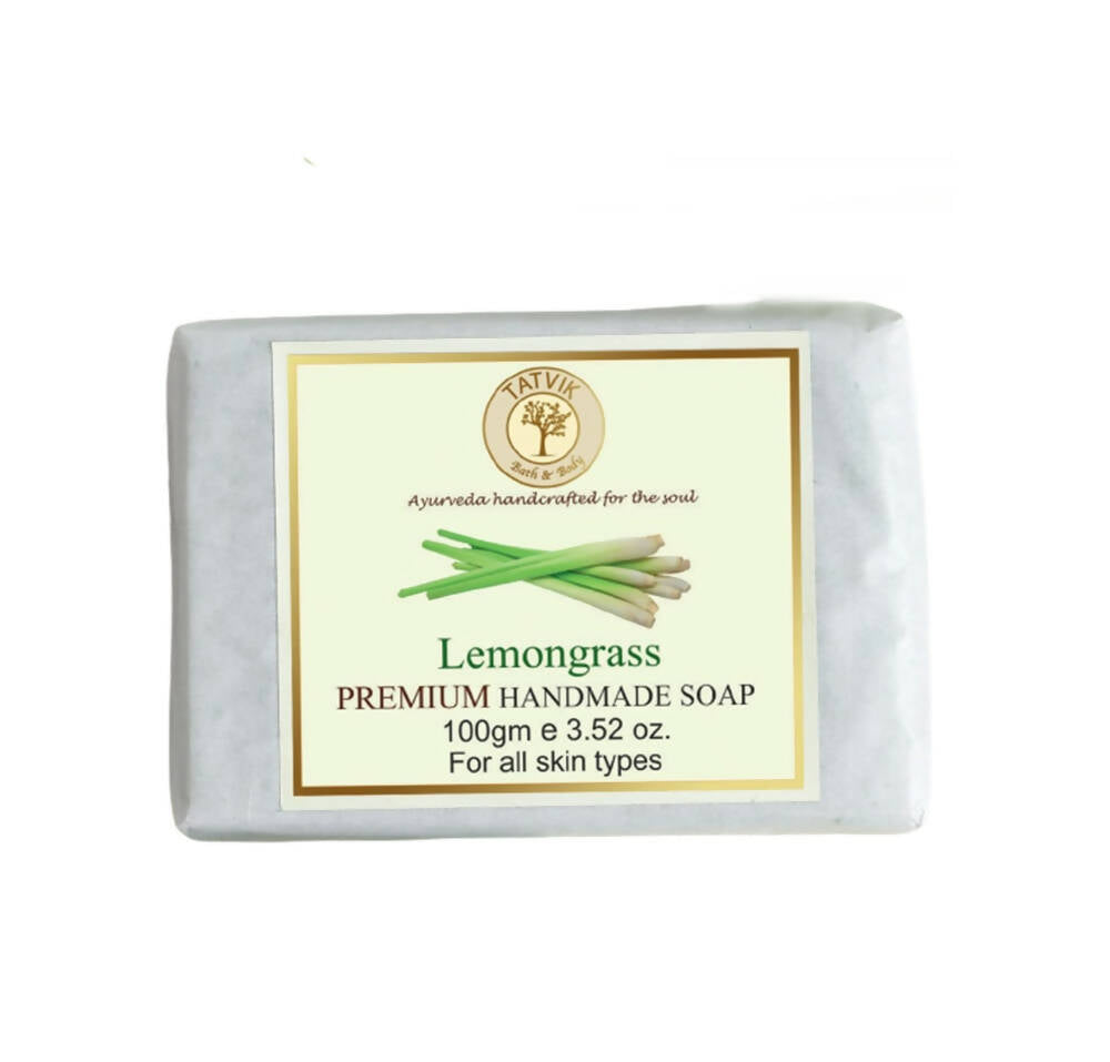 Tatvik Ayurveda Lemongrass Soap - Distacart