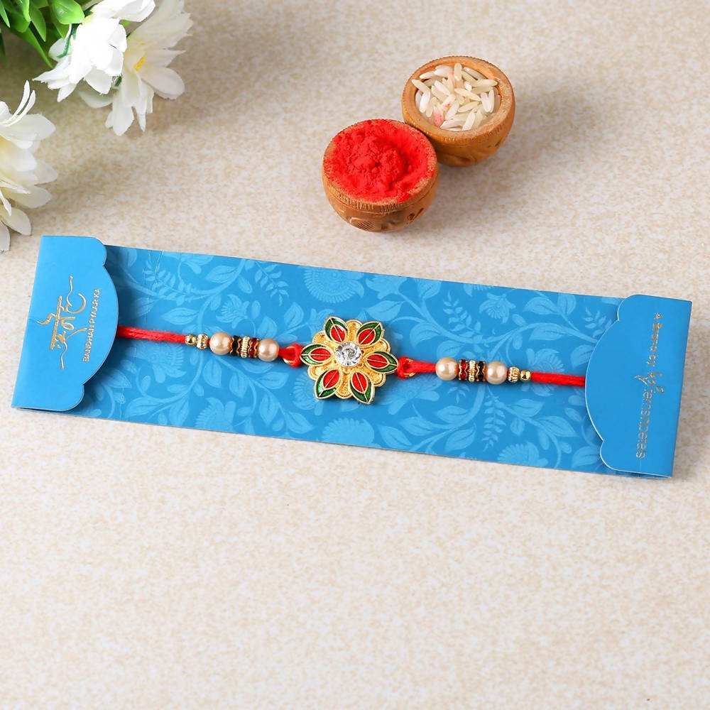 Meenakari Rakhi and Bournville Online