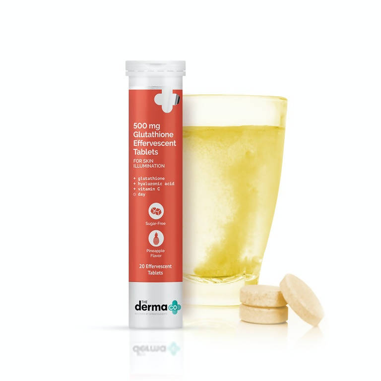The Derma Co 500 mg Glutathione Effervescent Tablets For Skin Illumination
