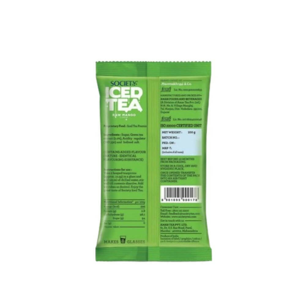 Society Iced Tea Raw Mango Premix Pouch - Distacart