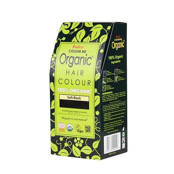 Radico Organic Hair Colour-Soft Black - Distacart