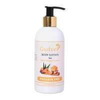 Thumbnail for Gudvel Turmeric & Sandalwood Body Lotion - Distacart