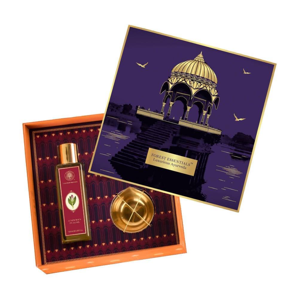 Forest Essentials Lakshmi Puja Oil Gift Box - Distacart